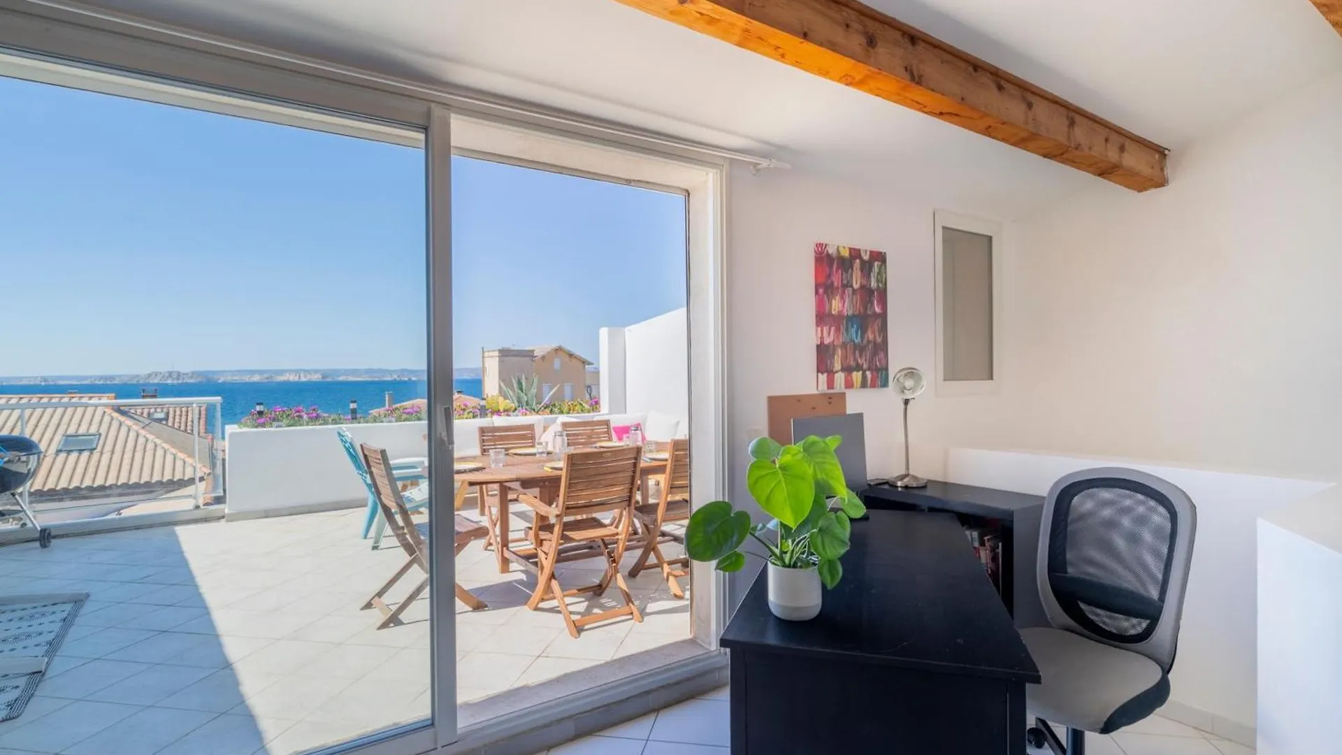 Les Terrasses De Montredon - Magnifique Vue Mer Marseilles Apartment